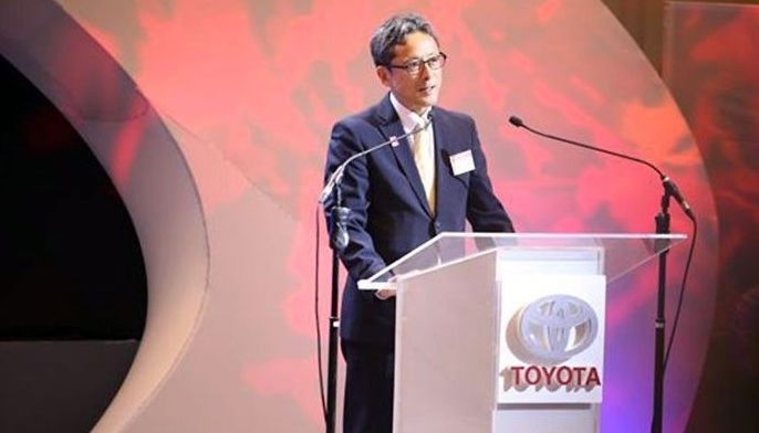 Toyota Philippine Chief ends 4-year term