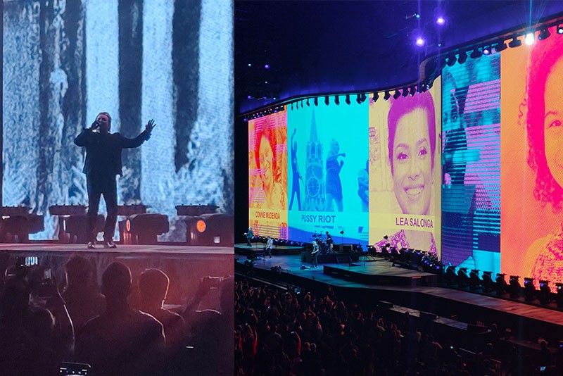Bono honors Filipinas at 2019 Philippine concert