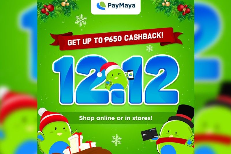 Get 12.12. vouchers and deals with PayMaya!