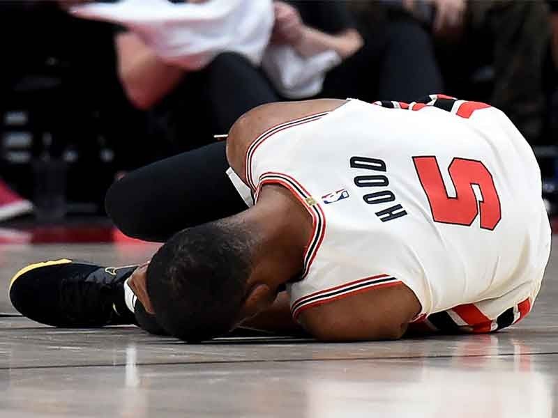 Trail Blazers' Hood has Achilles tendon surgery