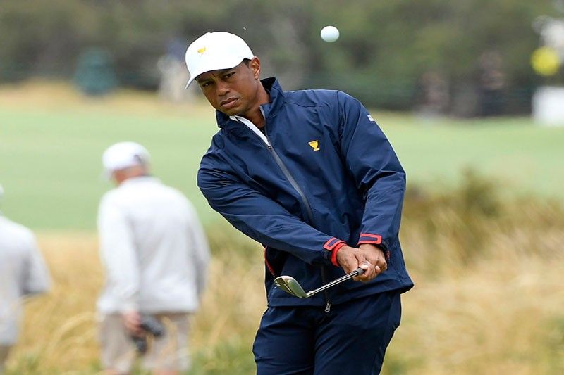 Tiger leads Presidents Cup defense