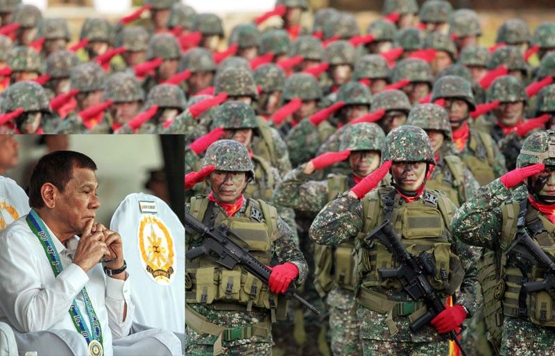 Duterte to AFP: Crush terrorists, NPA