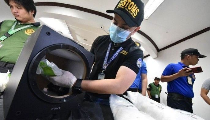 P141-milyong halaga ng shabu mula USA bistado sa Pasay