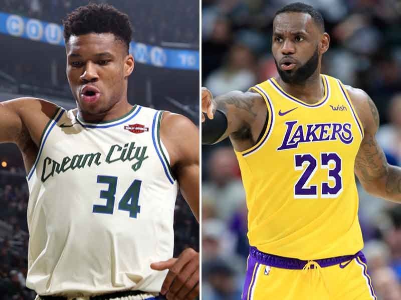 Giannis, LeBron lead early voting for NBA All-Star Game