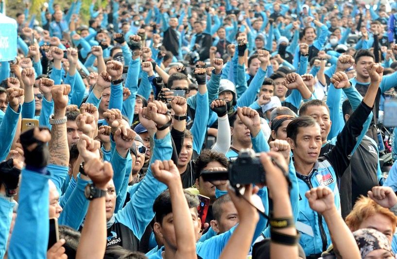 Angkas protests 10,000-rider cap