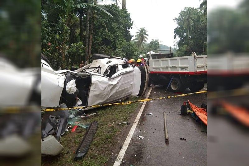 3 die in Leyte road mishap