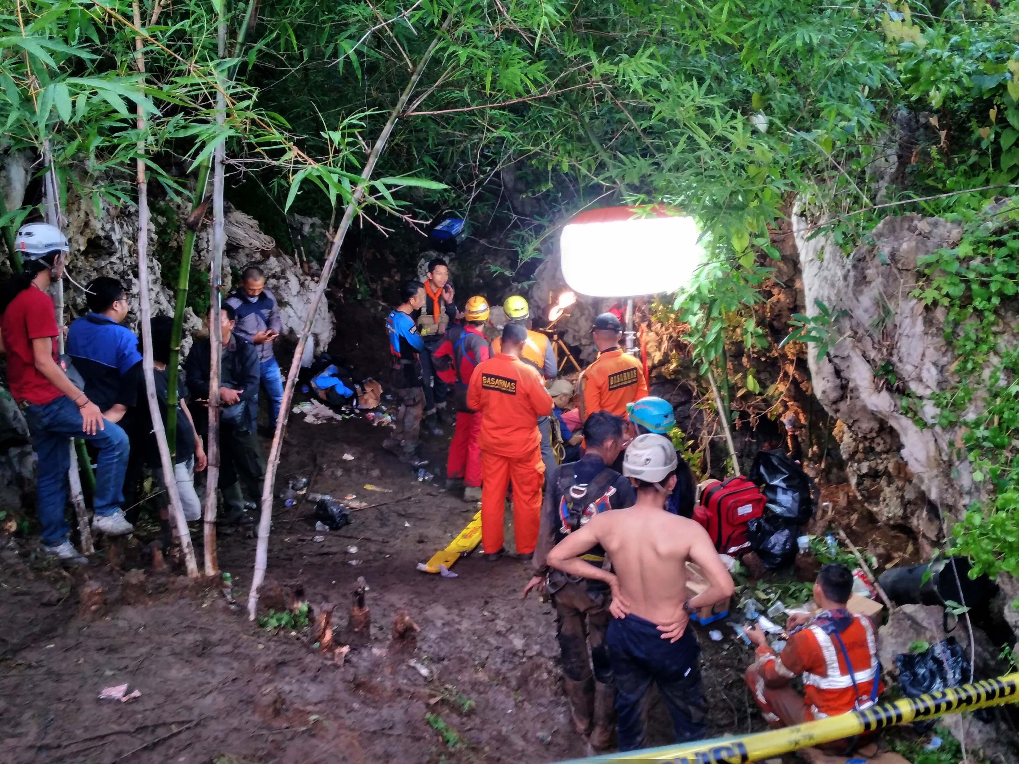 Three students found dead in flooded Indonesian cave