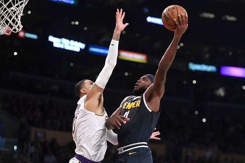James-less Lakers giba sa Nuggets