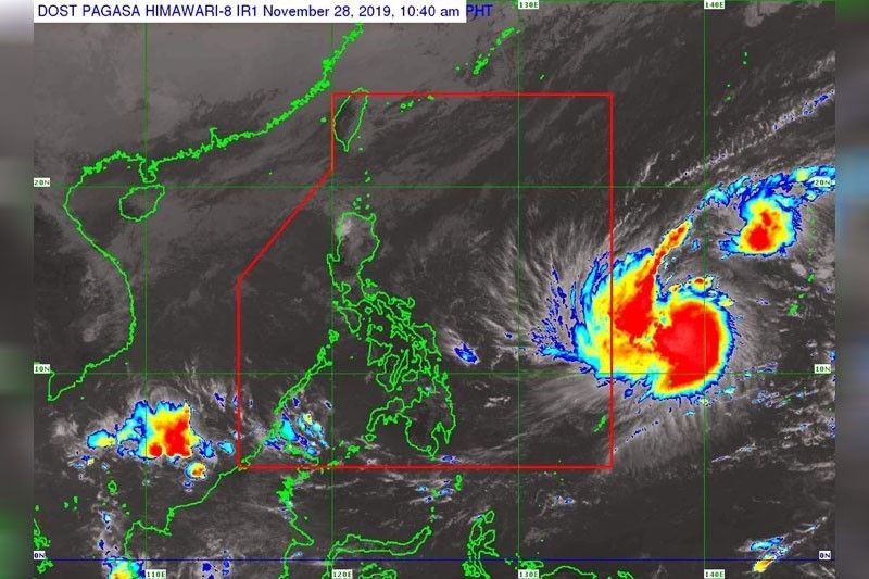Rains in Eastern Visayas, Caraga as Ursula enters