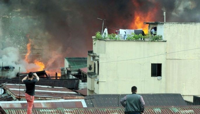 350 families homeless in Manila, Pasay fires