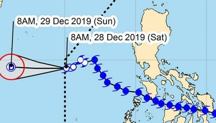 'Ursula' exits PAR, continues to weaken