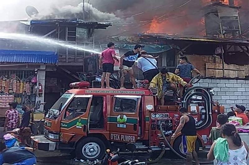 Fire at residential area in Tondo reaches fourth alarm