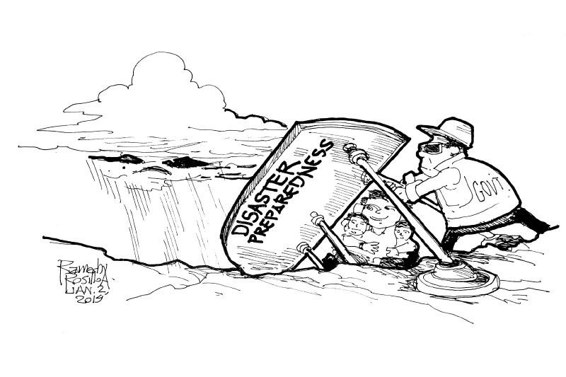 EDITORIAL - Let us be more prepared for disasters in 2020