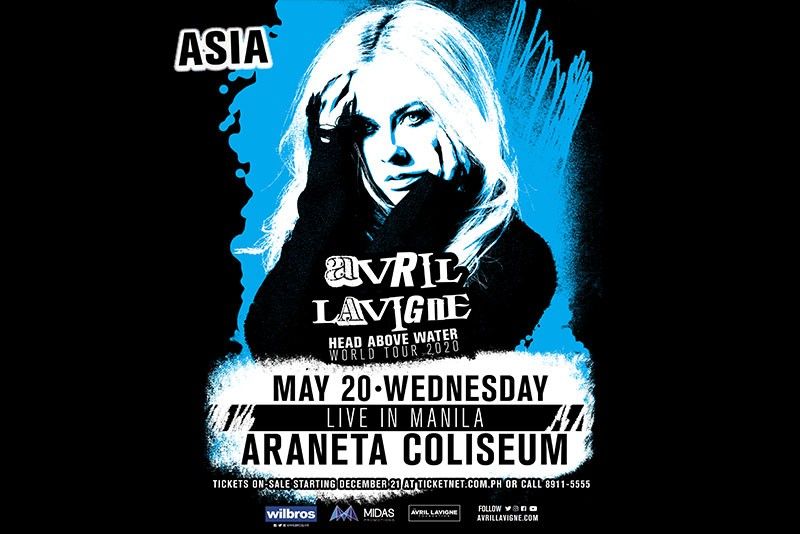 Here's how you can see Avril Lavigne's Manila 2020 concert