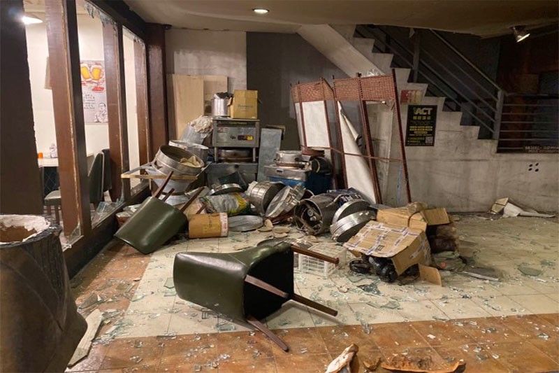 4 hurt in Makati restaurant â��gas leakâ�� explosion