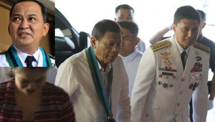 Pagpapalit ng liderato ng AFP pinangunahan ni Duterte