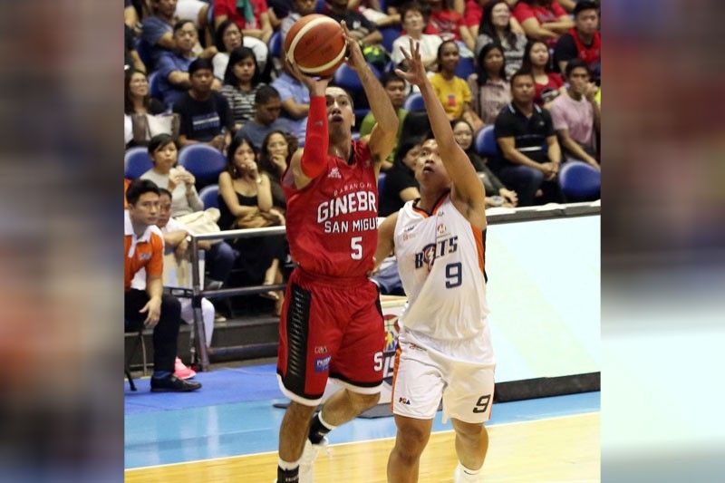 Ginebra Meralco III Offense Versus Defense | Philstar.com