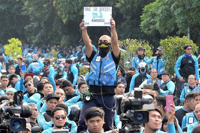 Angkas riders get 72-hour halt order vs LTFRB cap