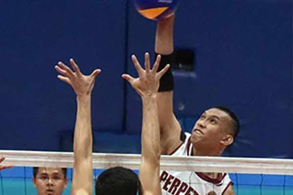 Perpetual sacks best menâ��s volleyball player
