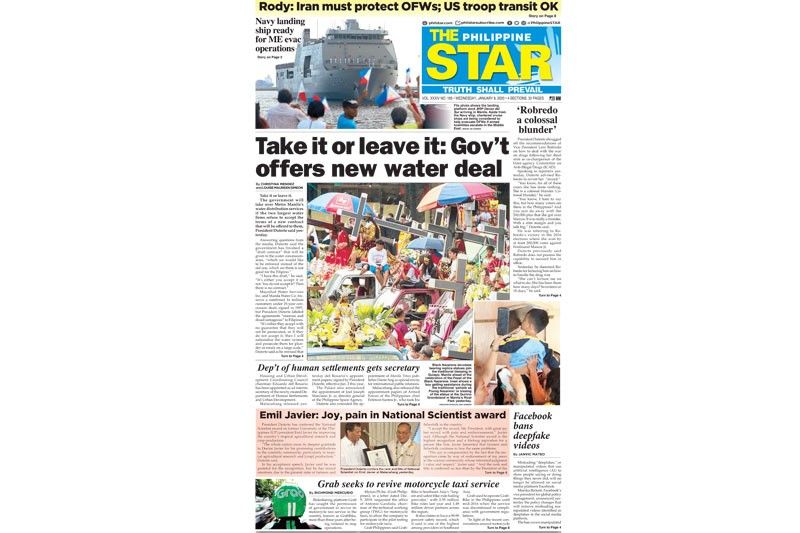 The STAR Cover (January 8, 2020)