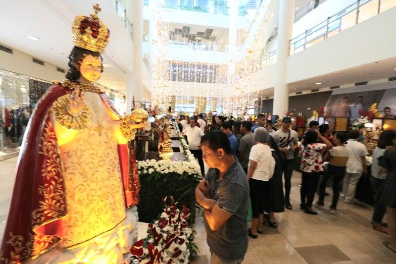 Sinulog booth, exhibit gibuksan