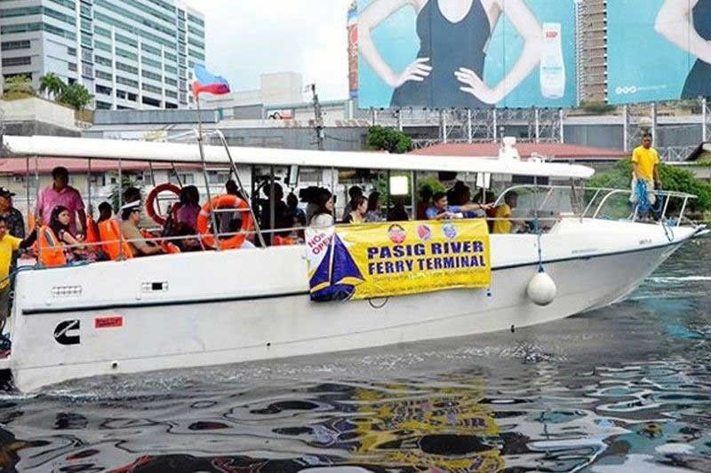 Pasig Ferry gawing komportable - Go