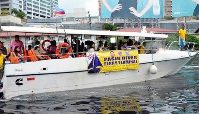 Pasig Ferry gawing komportable - Go