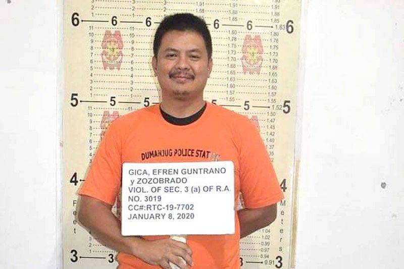 Walks free after posting P30 thousand bail: Mayor Gica arrested for graft