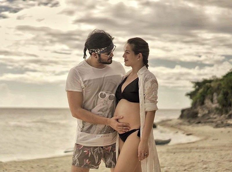 Luane & Carlo will be happy parents in May