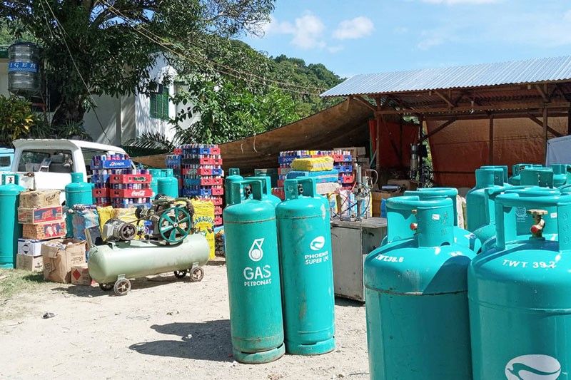 Butane canisters worth P7 million seized in â��biggest plantâ�� raid