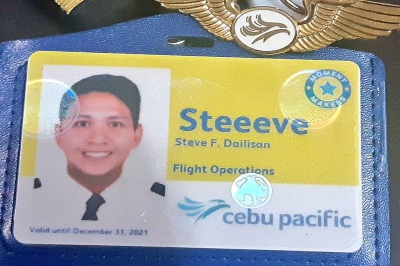 'Para consistent': Pangalan ni Steve Dailisan sa pilot ID, 'Steeeve' ang spelling
