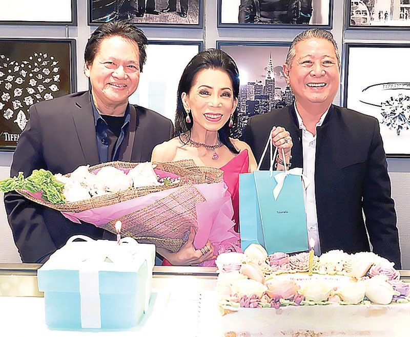 Tiffany & Co. hosts cocktails for Tina Jacinto