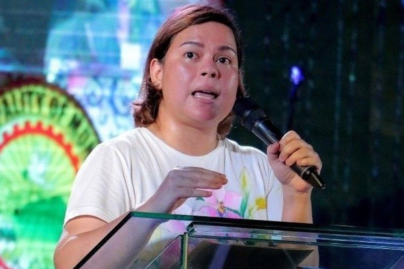 Donâ��t tempt Sara to seek presidency â�� Duterte