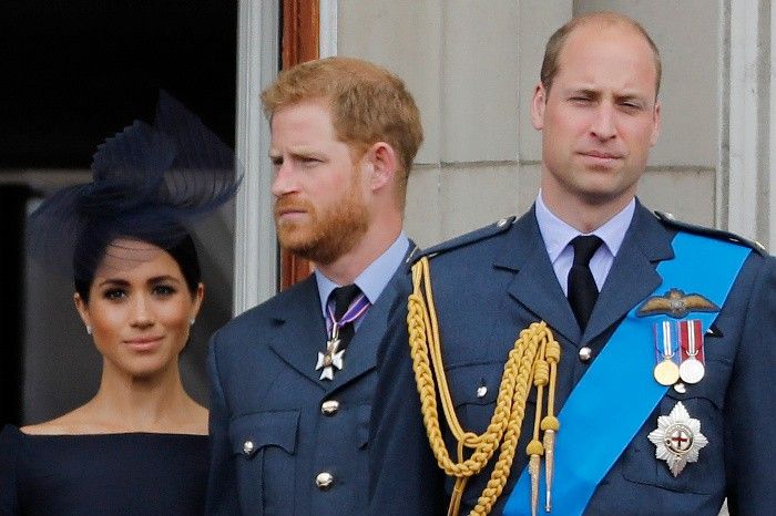 Meghan, Harry and William