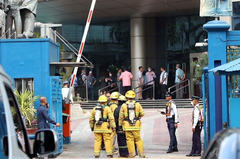 Fire hits GMA network canteen