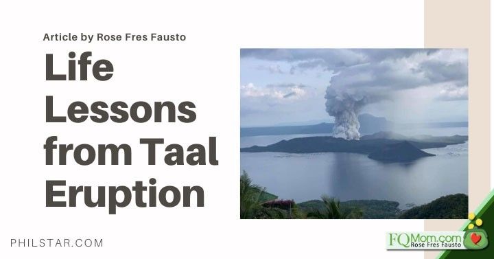 Life lessons from Taal Volcano eruption