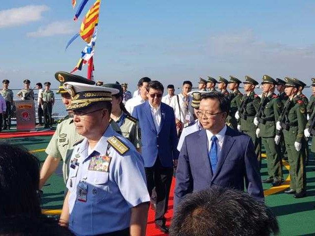Philippines, China discuss possible joint maritime drill