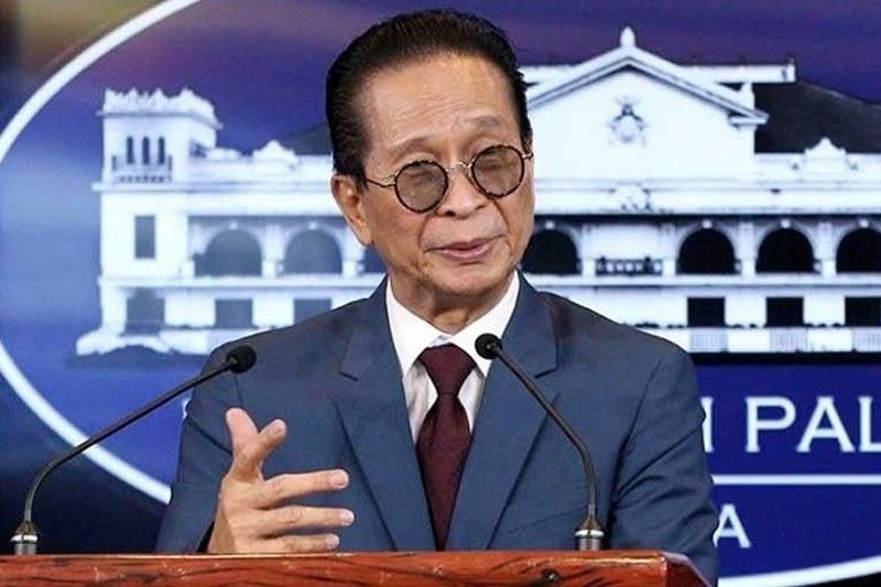 Panelo: Enough government funds for Taal eruption, OFW repatriation