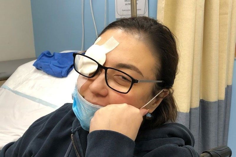 Sharon Cuneta rushed to ER for eye irritation