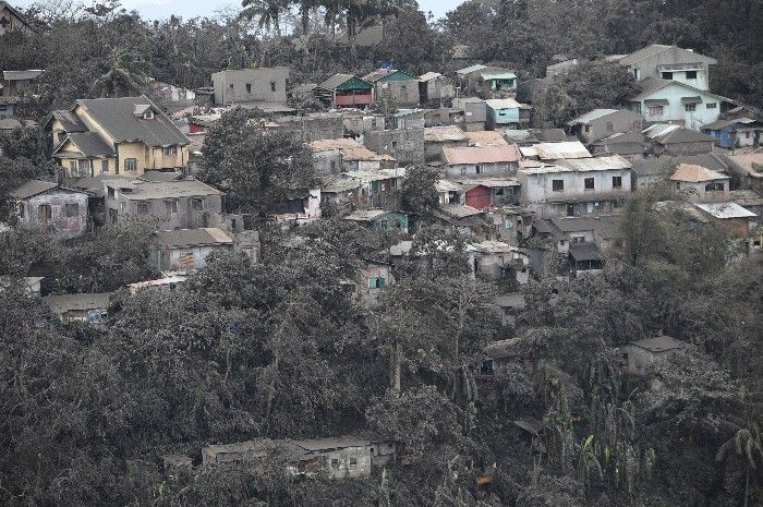 Tagaytay City after Taal Volcano's phreatic eruption