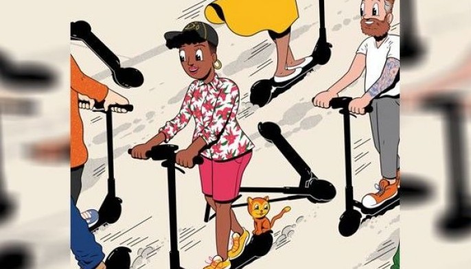 e-Kickscooters:  No to pollution