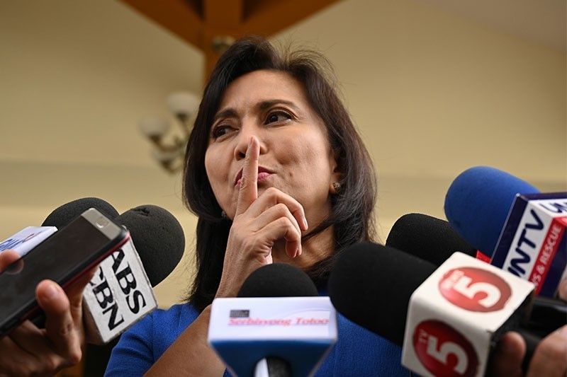 Robredo to no longer keep mum on 'false accusations' against her