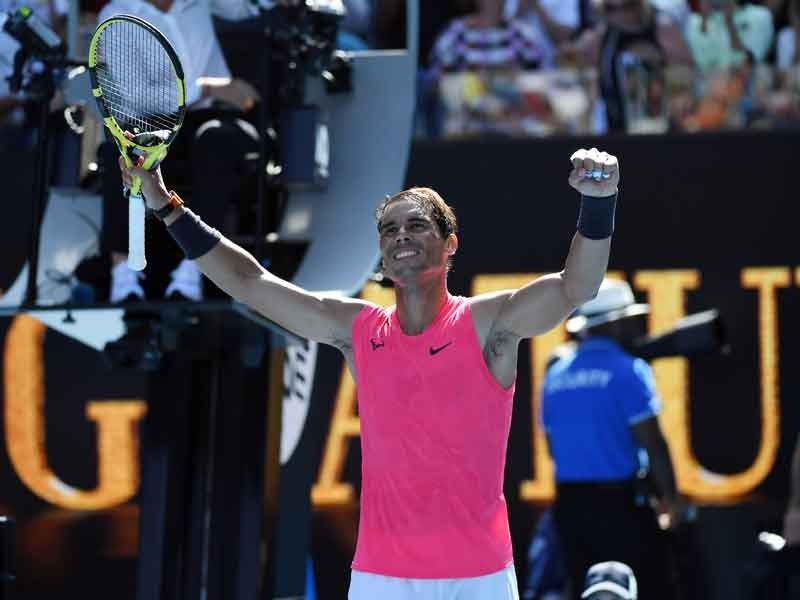 Nadal in the pink as Sharapova hits all-time low at Australian Open