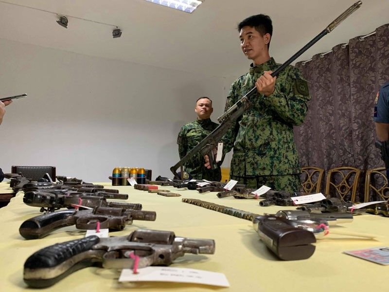 CCMF recovers firearms from mountain villages