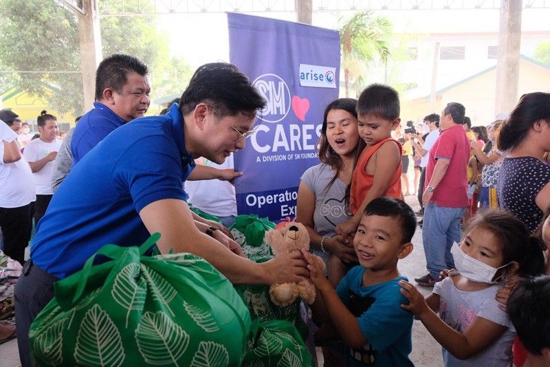 SM continues to send relief assistance to remote towns in Batangas
