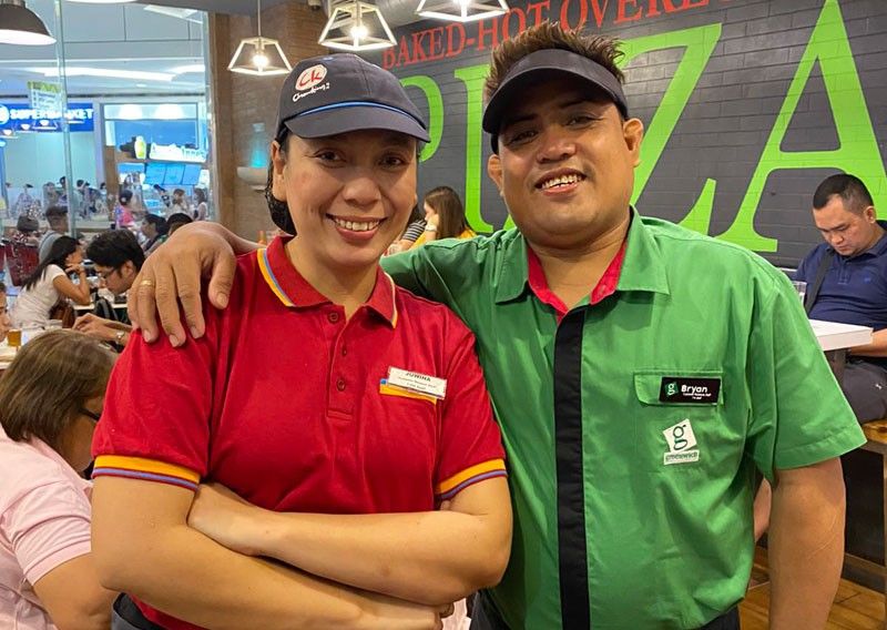 Equal opportunity work program brings PWD couple to Jollibee