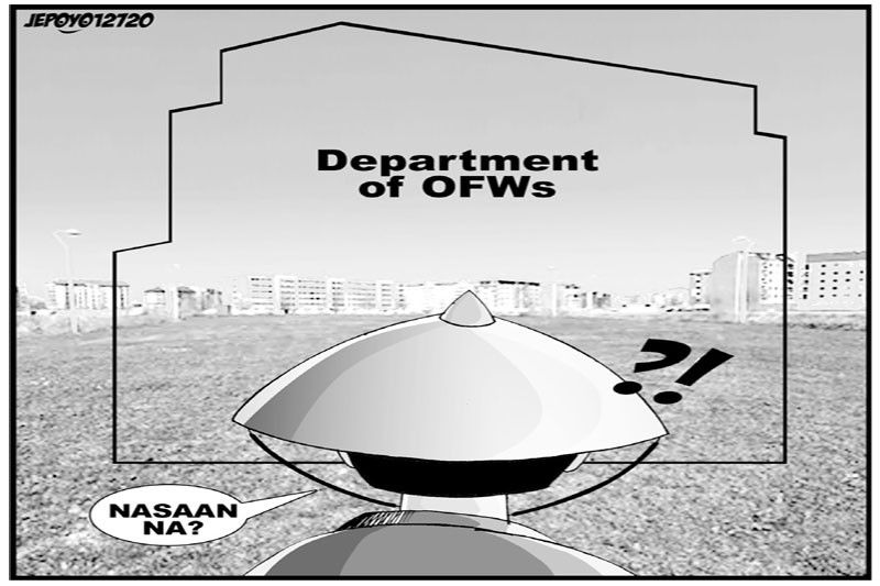 EDITORYAL - Ano naâ��ng nangyari sa Department of OFWs?