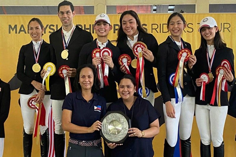 Philippine equestrian team tops KL meet