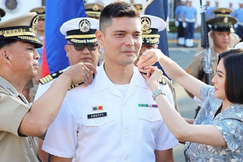Dingdong Dantes lieutenant commander na ng Philippine Navy