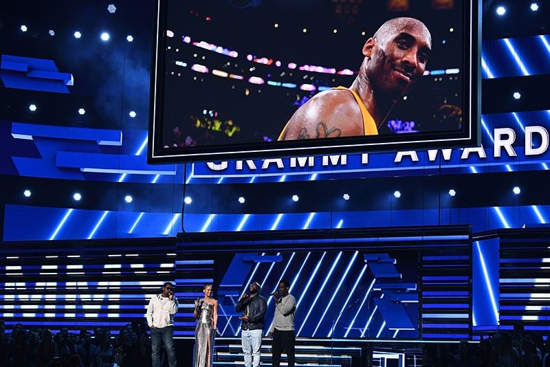 Grammys gala begins with love letter to late NBA star Kobe Bryant